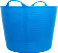 Red Gorilla Large Flexible Plastic Tub Toy Storage Laundry Gardening &amp More 38 Liter/10 Gallon Blue