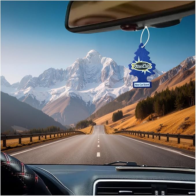 5/20pcs Natural Tea-Scented Car Air Freshener - Hanging Car Interior Accessories(20pcs New Car Scent)