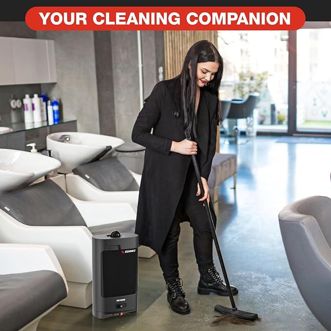 1400W Touchless Automatic Vacuum Dustpan – Motion Sensor Hands-Free Electric Dustpan for Pet Hair Dirt &amp Debris – Powerful and Energy Efficient Cleaning Solution for Home Kitchen &amp Office