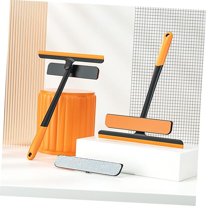 FRCOLOR 3pcs Window Screen Cleaning Brush with Ergonomic Handle Multi-Functional Tool for Stubborn Grime Removal Lightweight Design for Easy Use and Versatile Applications