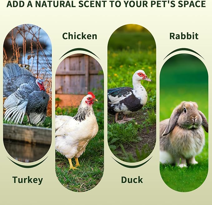 Chicken Nesting Herbs 32 oz – 11 Natural Dried Herb Blend with Marigold for Chicken Coop &amp Roost Refresh Nesting Box &amp Dust Bath Supports Natural Nesting Behavior