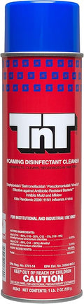 Spartan TnT Foaming Disinfectant Bathroom Cleaner Spray 20 oz Aerosol Case of 12 Cans