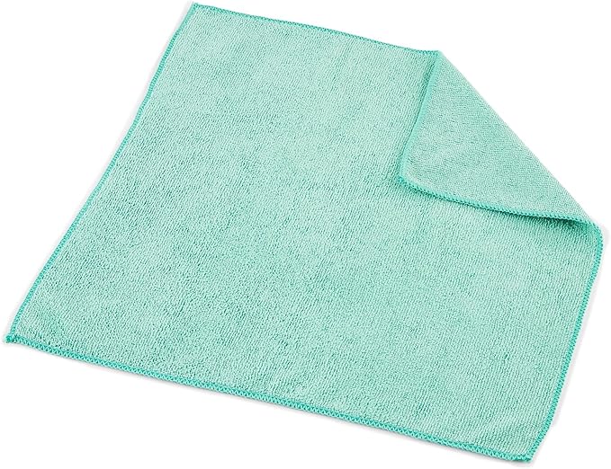 Coastwide Professional Microfiber Cloths 16 x 16 Green 12/Pack