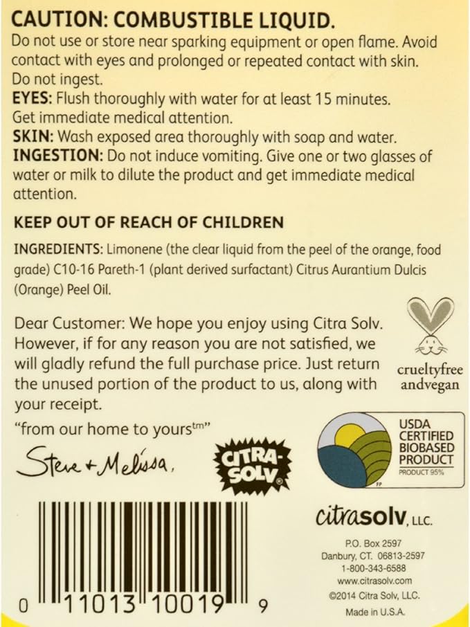 CitraSolv Natural Solvent - 32 oz