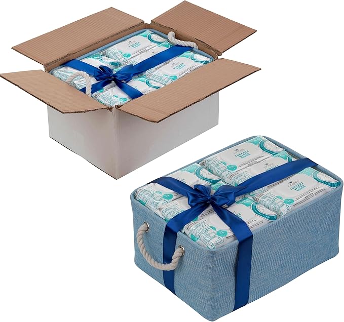 24 Pack Surface Cleaning Wipes Bleach Free All-Purpose Cleaner for Bathroom Kitchen Office 1728 Count Soft Flow with Gift Basket