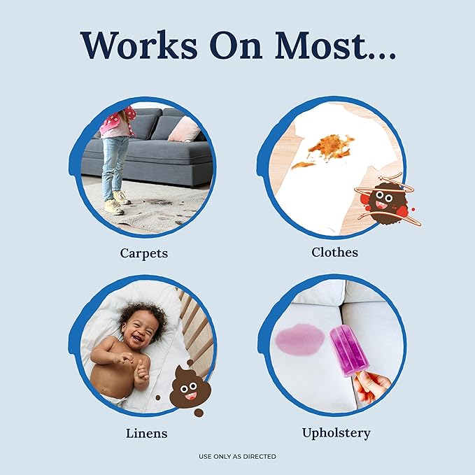 Miss Mouth's Messy Eater Stain Treater Spray - 16oz Stain Remover and Laundry Detergent Sheets - Newborn &amp Baby Essential
