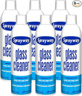 Sprayway Glass Cleaner with Foaming Spray for a Streak-Free Shine for Home and Automotive Use 19 oz. Pack of 6