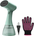 GS01 Steamer for Clothes clothes steamer handheld with Ultra Large 400ml Water Tank 1500W High Power 20S Fast Heat-upWrinkle RemoverPortable Handheld Design Travel Steamer (Green)