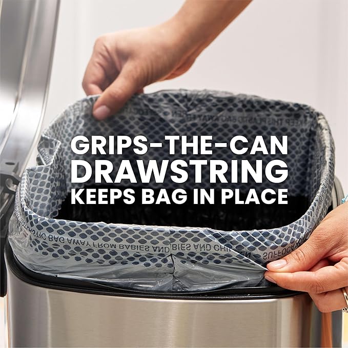Glad ForceFlex MaxStrength XL Kitchen Trash Bags 20 Gal Fresh Clean 80 Ct (Package May Vary)