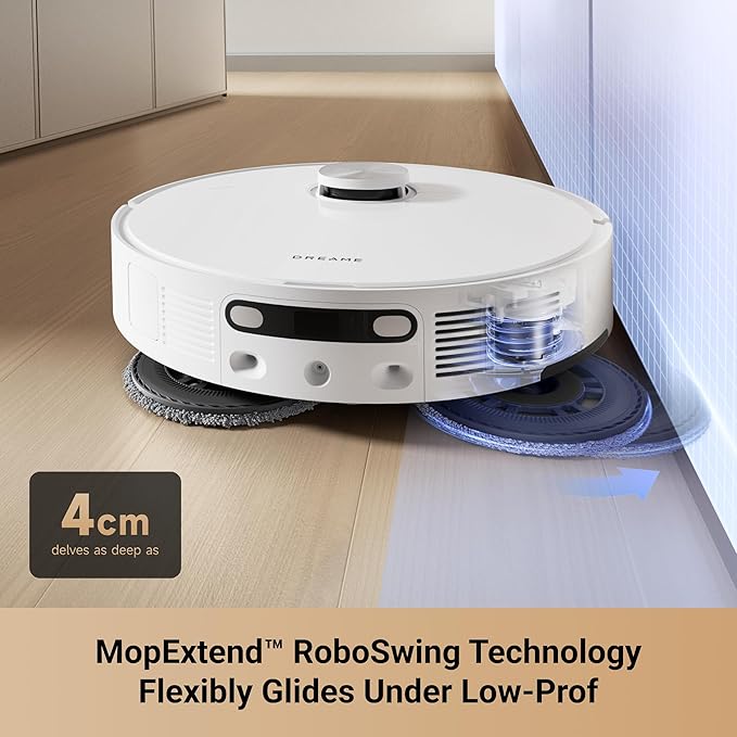DREAME L10s Ultra Gen 2 Robot Vacuum and Mop 10000Pa Suction MopExtend Tech All-in-One Base Station 75 Days Auto-Empty Mop Self-Washing&ampDrying Smart Obstacle Avoidance Carpet Cleaning