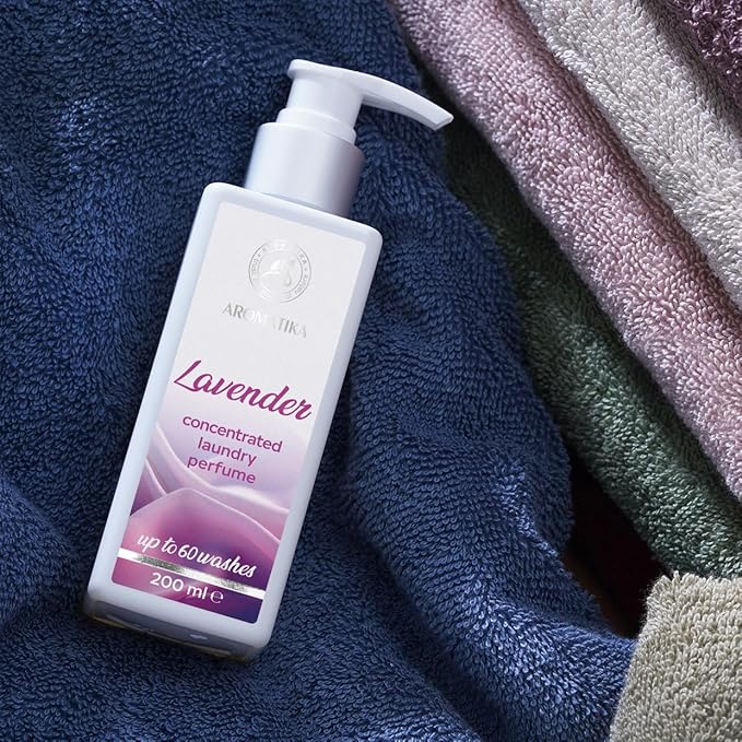 Concentrated Laundry Perfume Lavender 200ml - Liquid Perfume Laundry - Linen Freshener - Laundry Scent Booster - Cotton Perfume - Washing Fragrance - Flower Scent