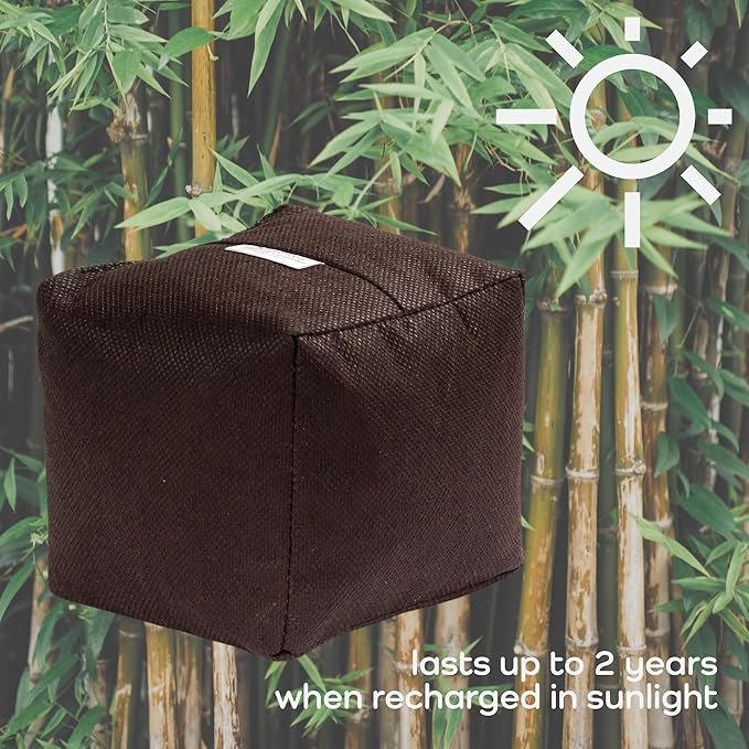 BambooMN Activated Bamboo Charcoal Air Purifier Cube - 800g Chocolate - 2 Units