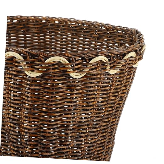 Bathroom Wastebaskets Decorative Trash Can Sturdy Abs Material Trash Container