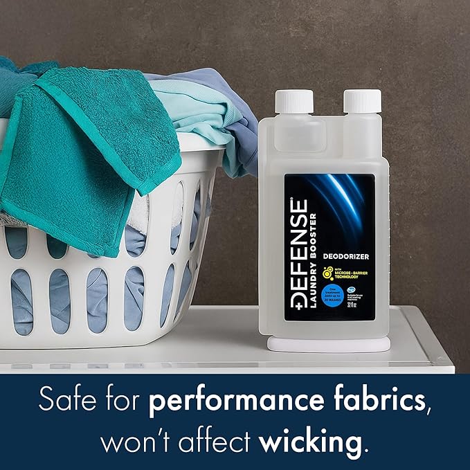 Defense Soap Laundry Additive Deodorizer | Protects Wrestling Jiu Jitsu Bjj Gi Activewear Fabrics from Stains and Odors 32 Fl Oz