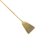 Weiler 95033 Heavy-Duty Corn Broom with Wooden Handle 5 Sews 100% Natural Corn Fill for Indoor or Outdoor Sweeping