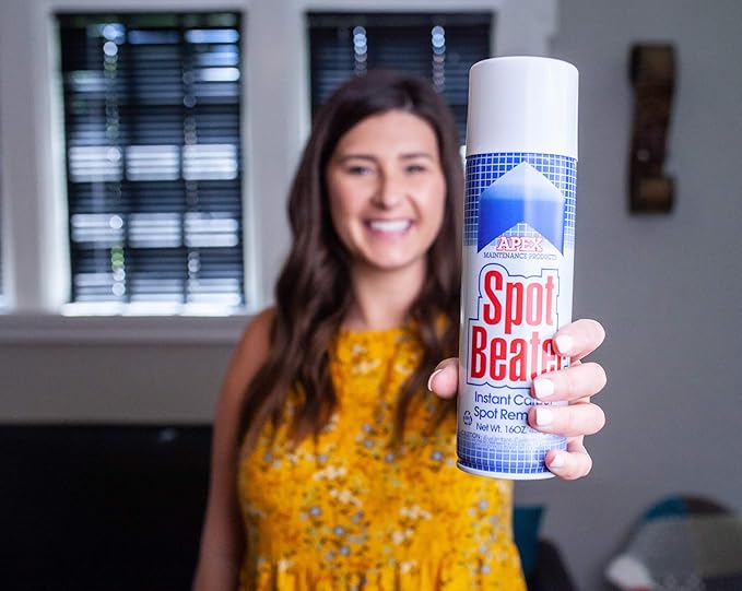 Spot Beater Instant Carpet Spot Remover for Fresh Old &amp Stubborn Stains Such as Oil Grease Ink Lipstick Coffee Pet Stains &amp More 16 Oz Pack of 6