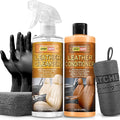 Leather Cleaner and Conditioner Kit Leather Care for Car Seats Furniture Couches Boots Bags &amp More Safe for Any Color 2 x 16oz