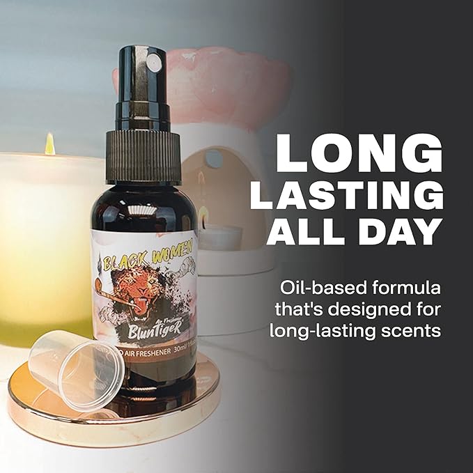 High Concentrated Strong Oil Based Air Freshener 30ml/1oz Car Room Home and Bathroom Deodorizer &amp Odor Eliminator Spray (Inspired by Black Ice 6Pack)