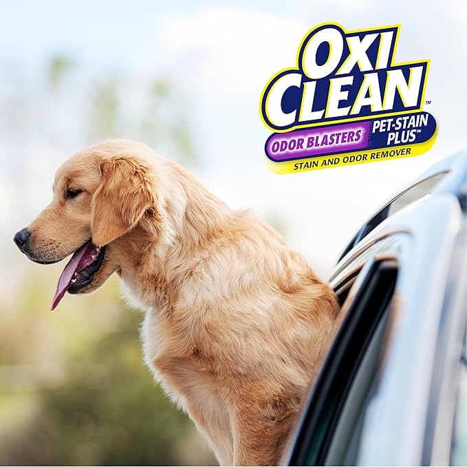 OxiClean 57214OC Pet Stain Plus Stain and Odor Remover with Odor Blasters