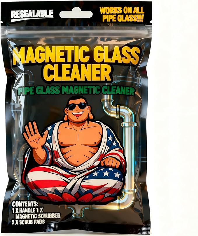 Magnetic Glass Cleaner Kit Mini Magnet Scrubber Tools For Glass Metal &amp Ceramic To Remove Stubbornly Hidden Stains