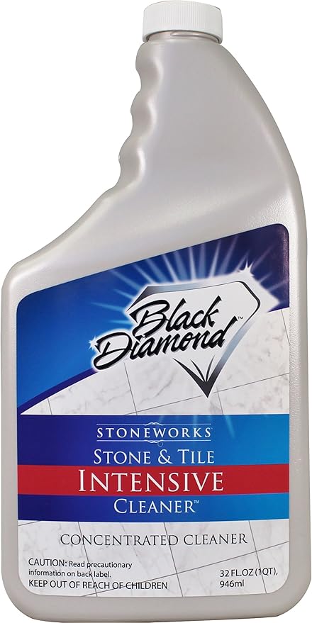 Ultimate Grout Cleaner: Acid-Free Safe Deep Cleaner &amp Stain Remover for Even The Dirtiest Grout. (1-Quart) AND Stone &amp Tile Intensive Cleaner: Concentrated Deep Cleaner. 1-Quart
