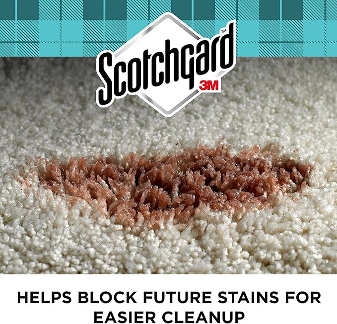Scotchgard Rug &amp Carpet Cleaner Fabric Cleaner Blocks Stains Cleaning Sprays Make Cleanup Easier Six 16.5 oz Cans