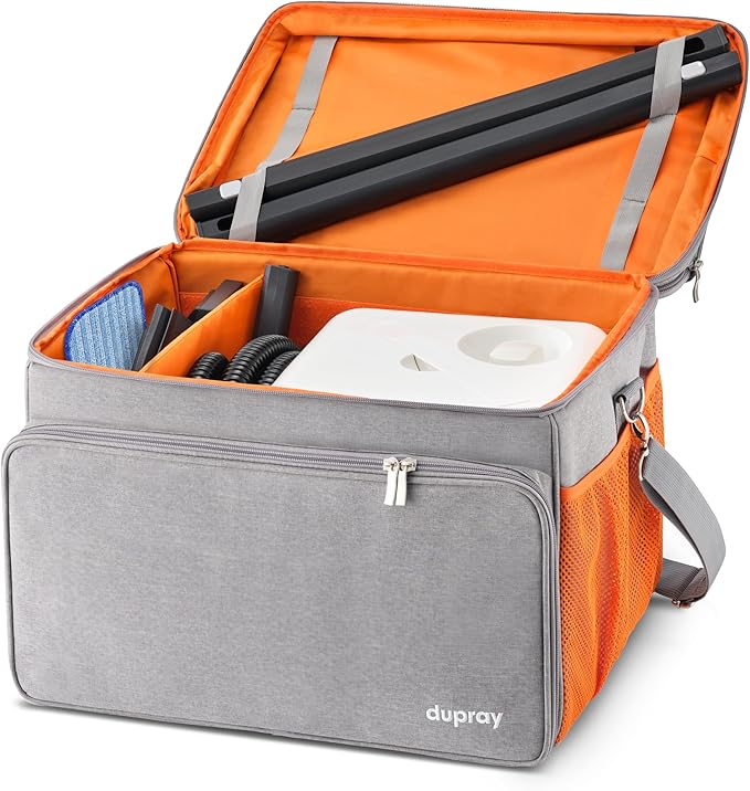 Dupray The Awesome Bag for Neat &amp Neat Plus Steam Cleaners Adjustable Storage &amp Carrying Case Durable Polyester with Shoulder Strap and Top Handle