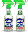 ZORBX Unscented Odor Eliminator for Strong Odor 16 oz - Pack of 2 - Used in Hospitals &amp Healthcare Facilities - Advanced Trusted Formula Fast-Acting Odor Remover Spray for Dog Cat House &amp C