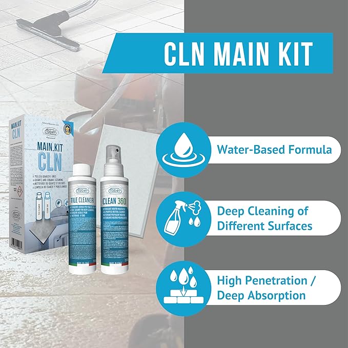 CLN Main Kit with Clean 360 and Tile Cleaner