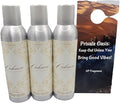 FreshRevive - Cashmere Room Fragrance Spray - Eliminates Odors Long-Lasting 3 Pack