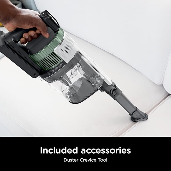 Shark Cordless Pro Vacuum with Clean Sense IQ and Odor Neutralizer PowerFins Plus Brushroll Includes Duster Crevice Tool Up to 40 Minute Runtime Without MultiFLEX IZ562H