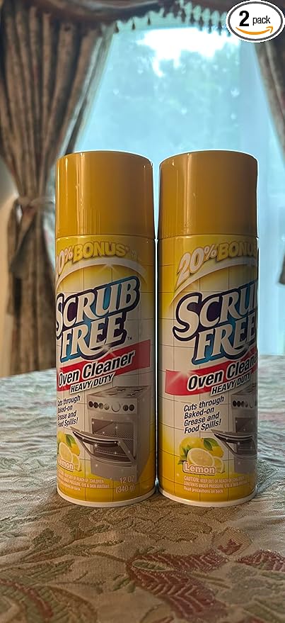 Scrub Free Oven Cleaner Lemon Scented -12oz (2 Pack)