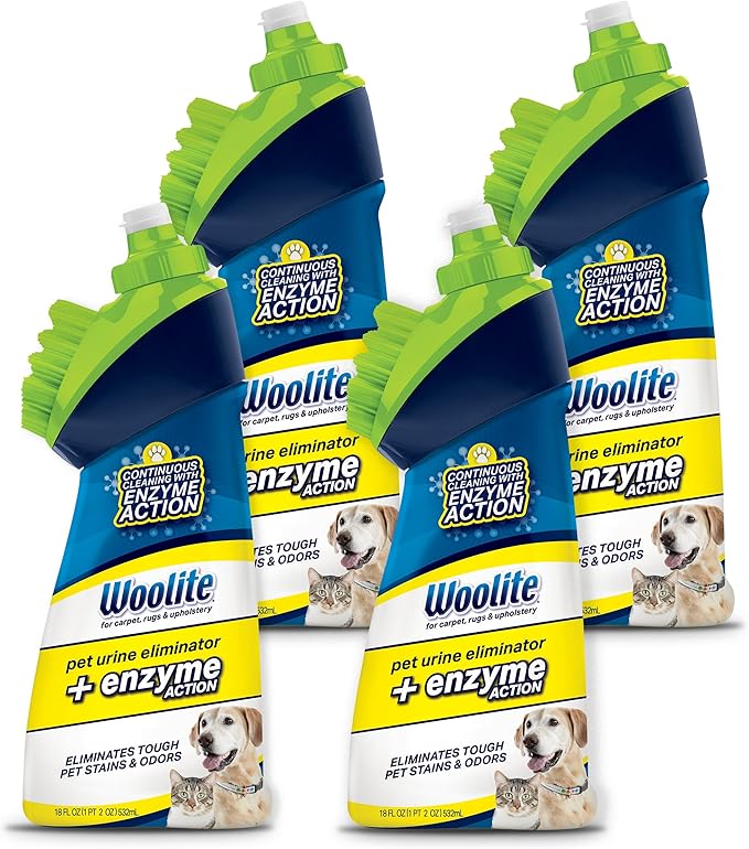 Bissell Woolite Pet Urine Eliminator with BrushHead 4PK 3773L