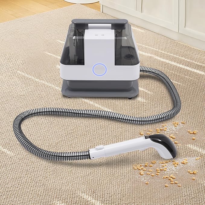450W Cleaner Machine Kit with BoxCleaning BrushesCleaning Brush Holder2-gear Portable Carpet Couch Deep Cleaner Handheld Rug CleanerCleaning equipment/Tool for H omes and Office