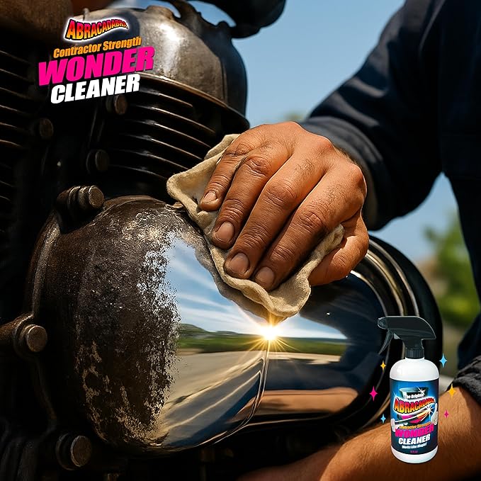 Abracadabra® Contractor Strength Wonder Cleaner - As Seen on TV - 16 fl oz - Gunk &amp Build up Remover - Removes Tar Adhesives Gum Stickers Sap Oils &amp More on Most Surfaces - Better Stronge
