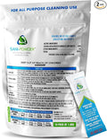 The Tile Doctor Sani Powder Granulated Hypochlorous Acid - Professional Grade Surface Disinfectant - Natural HOCL Multi Surface Cleaner - For Home Office &amp Medical Locations – 1.05 grams (2 pack)