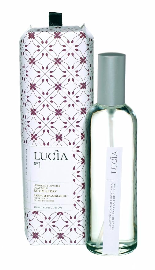 Lucia Roomspray Goat Milk 3.38 Ounce