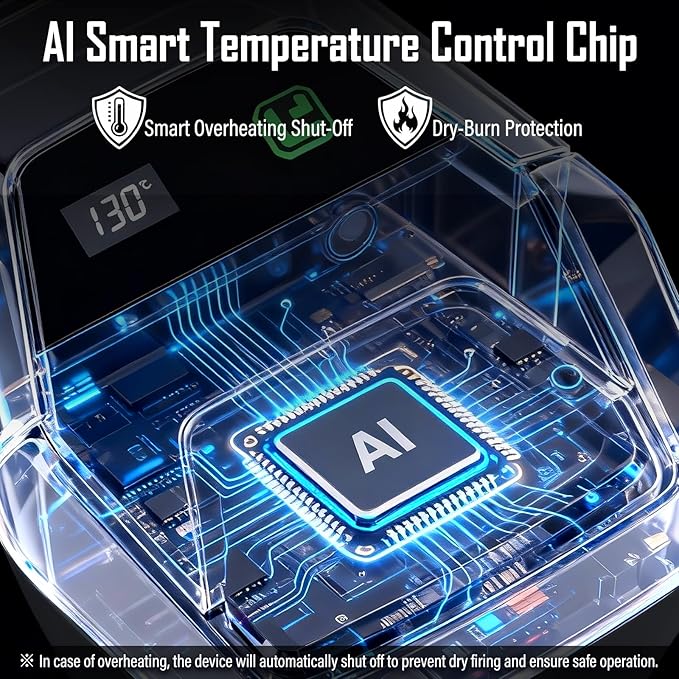 Steam Cleaner 3-Level Adjustable Handle 15s Heat-Up Steamer for Cleaning With 1.8L Large Tank Dry Burn Protection Handheld Steam Cleaner for Home Bathrooms TileGroutCar with 12pcs Accessories