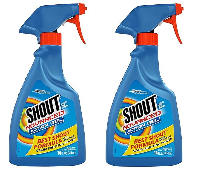 Shout Advanced Action Gel 14 Ounces (2 Pack)