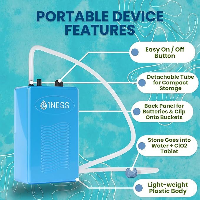 1ness Professional Aerator Device for Use With Odor Neutralizing Tablets
