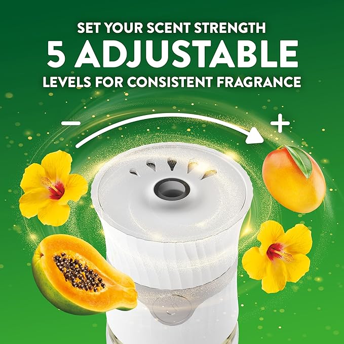 Air Wick Plug in Scented Oil Refill 10ct Hawaii Air Freshener Eco Friendly Essential Oils