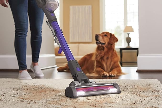 BLACK + DECKER BHFEV362DP-QW Aspirador de escoba 4en1 Power Series Extreme Especial para mascotas con batería externa 36V 2Ah.3 velocidades y 78min de autonomía.