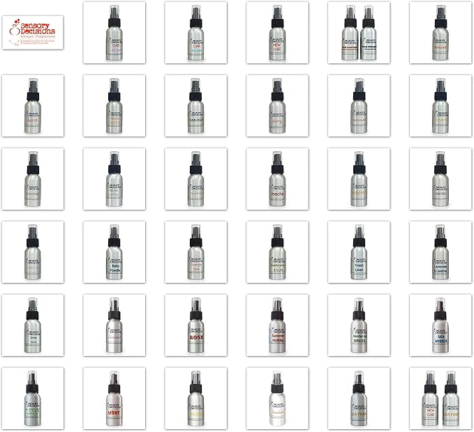 Rose Fragrance Spray - Room Spray - Rose Scented Air Freshener - Rose Scent for The Home by Sensory Decisions (3 Bottle Pack)