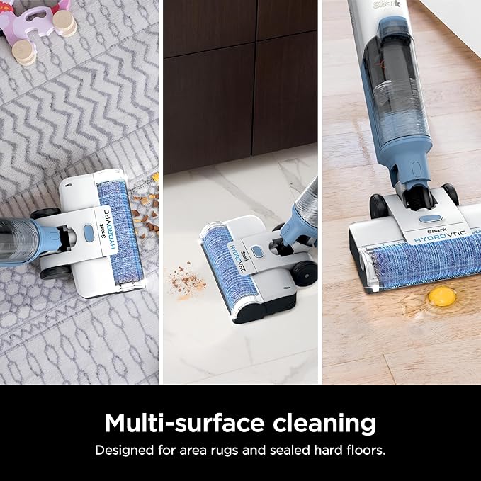 Shark HydroVac Household Disinfectant Cleaner Kills 99.9% of Bacteria &amp Viruses Compatible with Shark HydroVac 3-in-1 Multi-Surface Cleaners on Hardfloor Stone Laminate &amp Tile Purple WDC
