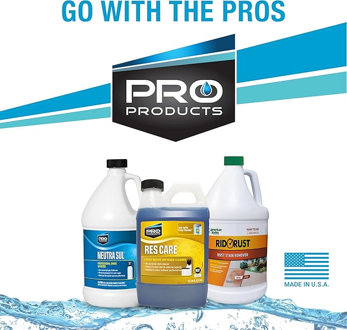 Pro Products - RO05B RO65N Rust Out Water Softener Cleaner And Iron Remover 4.75 lb.