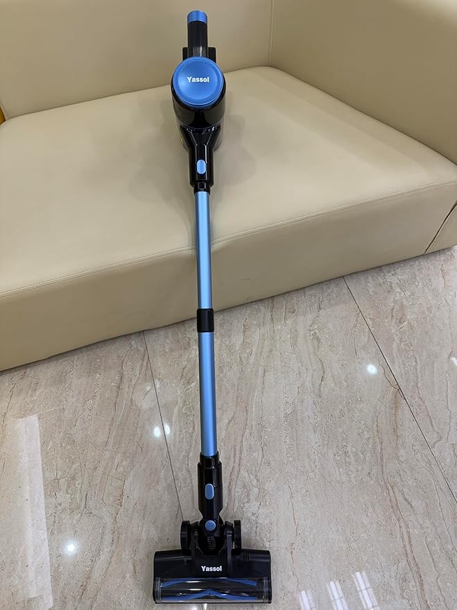 Vacuum Cleaner-40-Min Runtime Lightweight (2.9 lbs) Self-Standing 2 Modes &amp V-Brush for Pets-V680