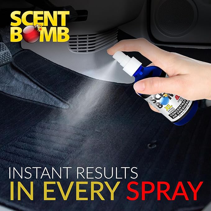 Scent Bomb Air Freshener Spray Long-Lasting Odor Eliminator for Home &amp Car Effective Deodorizer for Kitchen Bathroom Fresh Room Spray &amp Smell Neutralizer Fierce Scent
