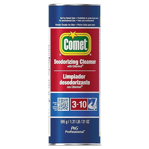 Comet 32987CT Cleanser with Chlorinol Powder 21 oz Canister (Case of 24)