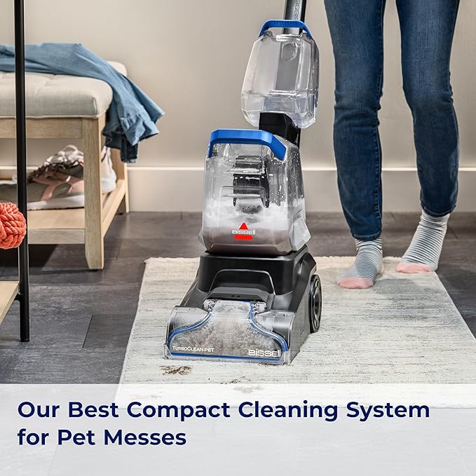 BISSELL TurboClean PET Upright Carpet &amp Upholstery Cleaner 3948