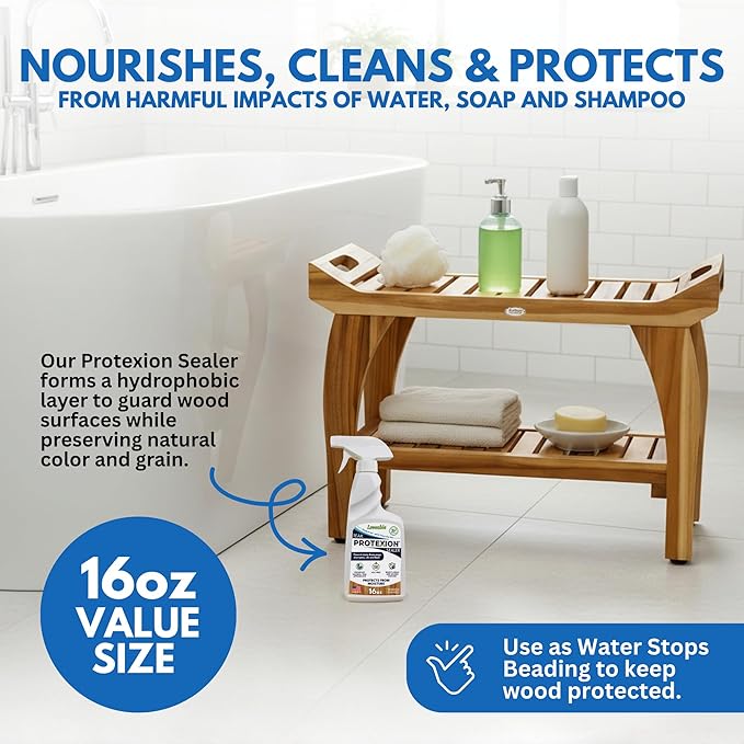 EcoDecors Loveable 16oz Teak Protexion Sealer Spray - 2 Pack